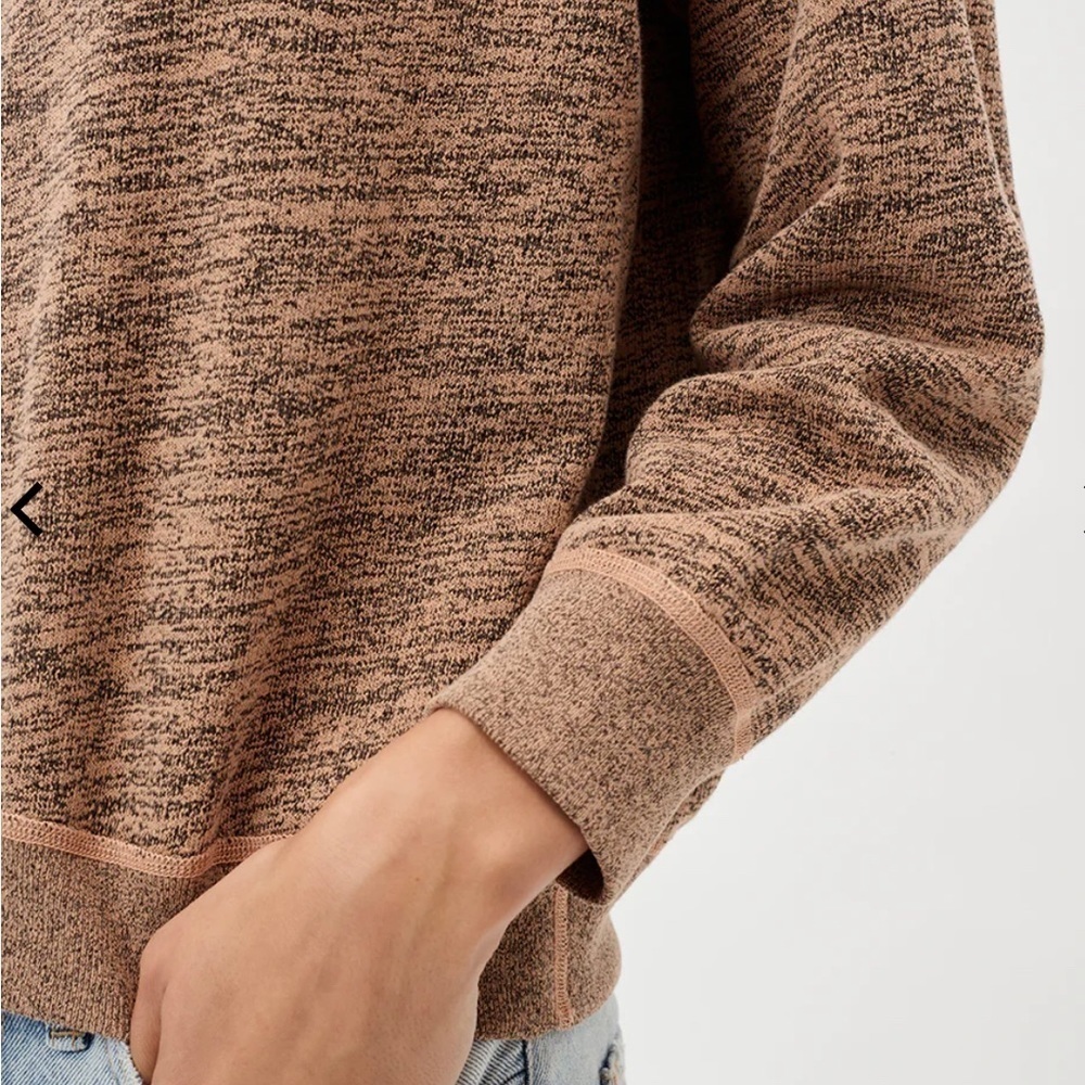 LIKE NEW. John Elliott Brown Crew Neck Sweater - Picture 4 of 4